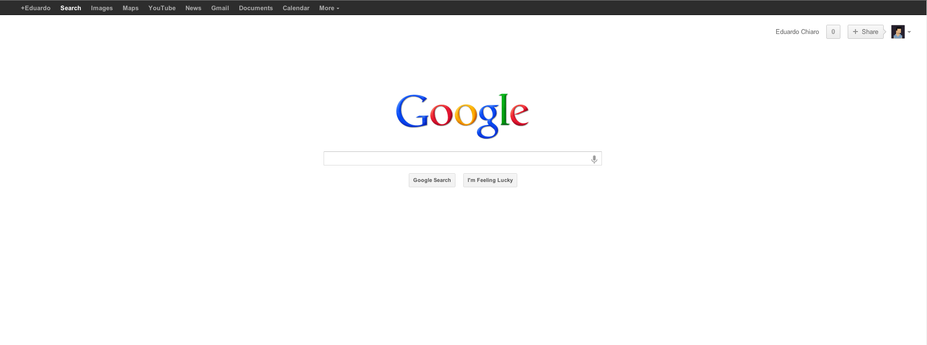 Attivare la nuova Google bar