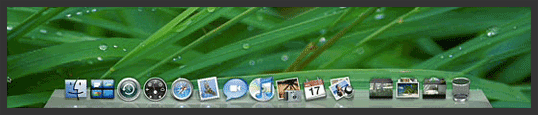 Dock di Mac OS 10.5
