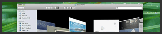 Finder di Mac OS 10.5